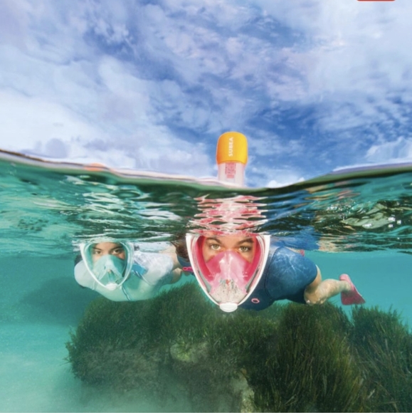 NWT Subea Easybreath Full Face Mask Snorkel - M/L - Picture 11 of 11
